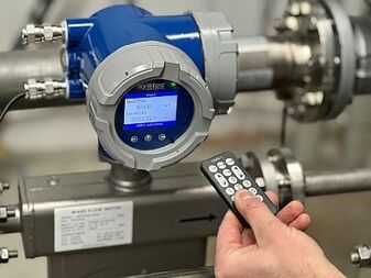 Fernbedienung Coriolis Durchflussmesser