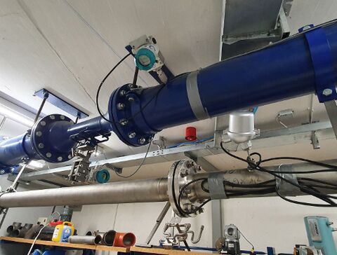 flow meter calibration in the calibration laboratory