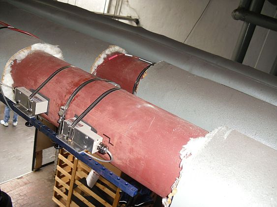 Clamp-on-Durchflussmessung Flüssigkeiten