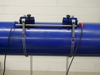 clamp-on ultrasonic flowmeter